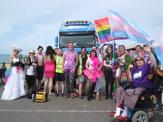 Please don't segregate us again , Brighton Pride (4/4)